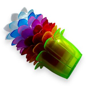 Centro de Mesa Leilany PP Translúcido colores 90 pz (40820-40829)